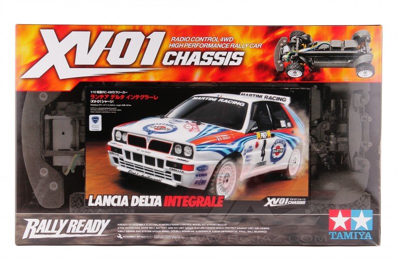 Retro rally build: Tamiya 58569 1/10 RC Lancia Delta Integrale XV