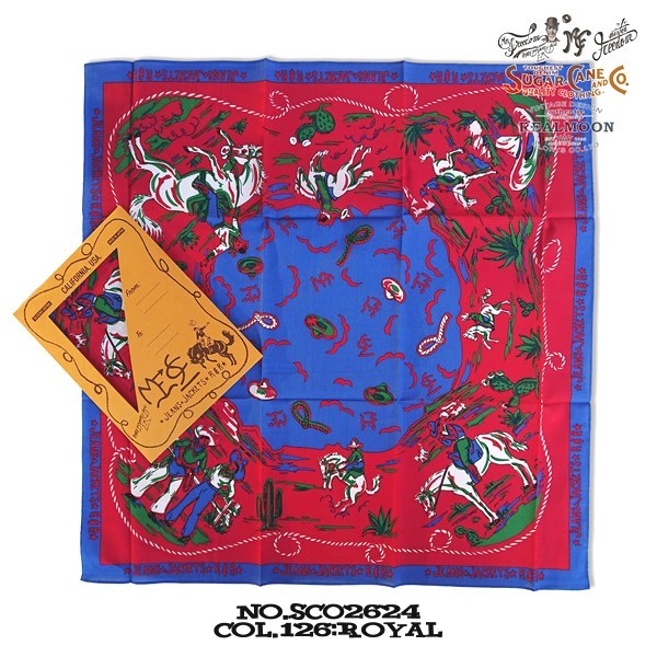MISTER FREEDOM × SUGAR CANE バンダナ No.MF-SC02766 (旧品番:SC02624