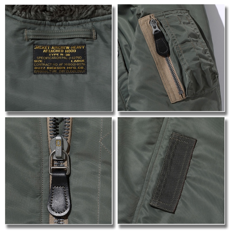 BUZZ RICKSON'S N-3B No.BR14925 