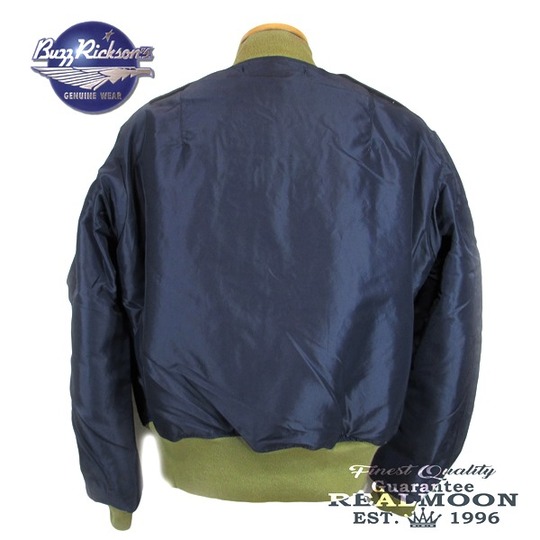 BR14130 バズリクソンズ BUZZRICKSON'S TYPE L-2A GREEN RIB REAL MOON