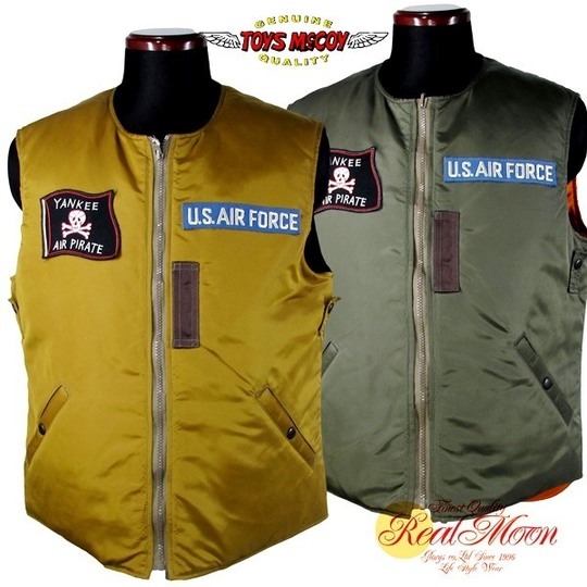 TMJ1834 トイズマッコイ TOYS McCOY TYPE MA-1 VEST 