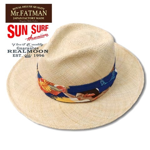 SS02739 SUN SURF(サンサーフ) パナマハット HAWAIIAN PANAMA by Mr