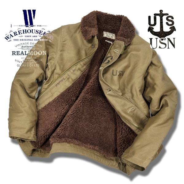 WAREHOUSE N-1デッキジャケット No.WHJ-2227B 