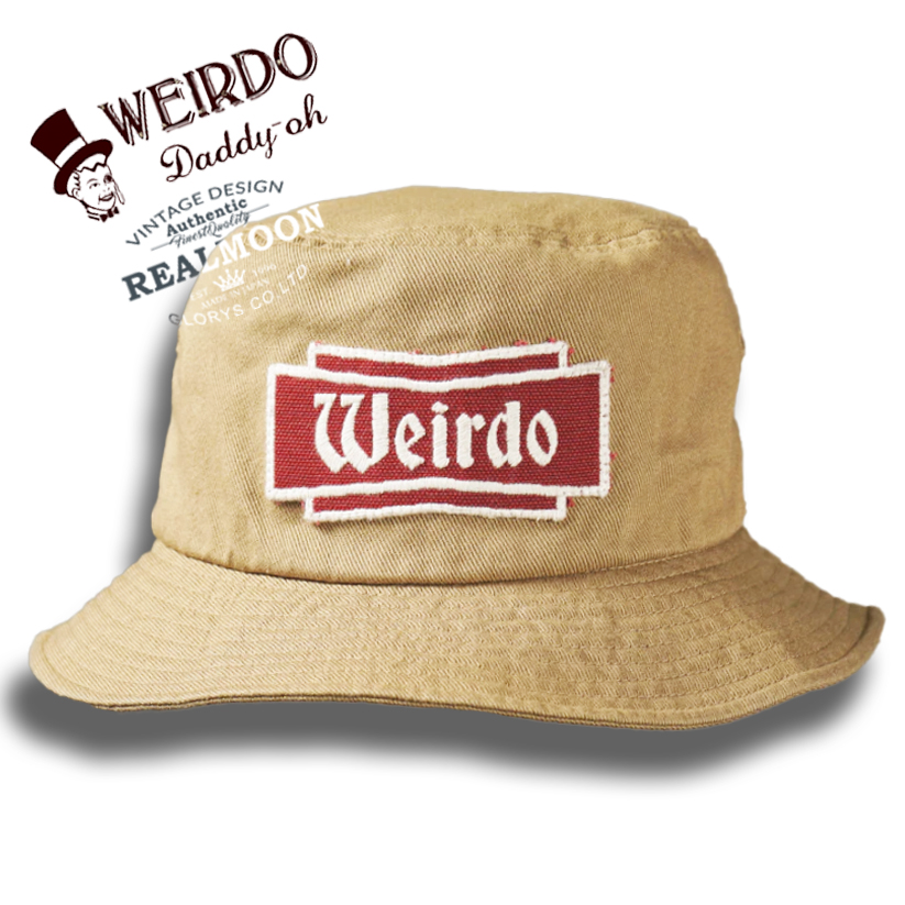 WEIRDO バケットハット No.WRD24AWG04 