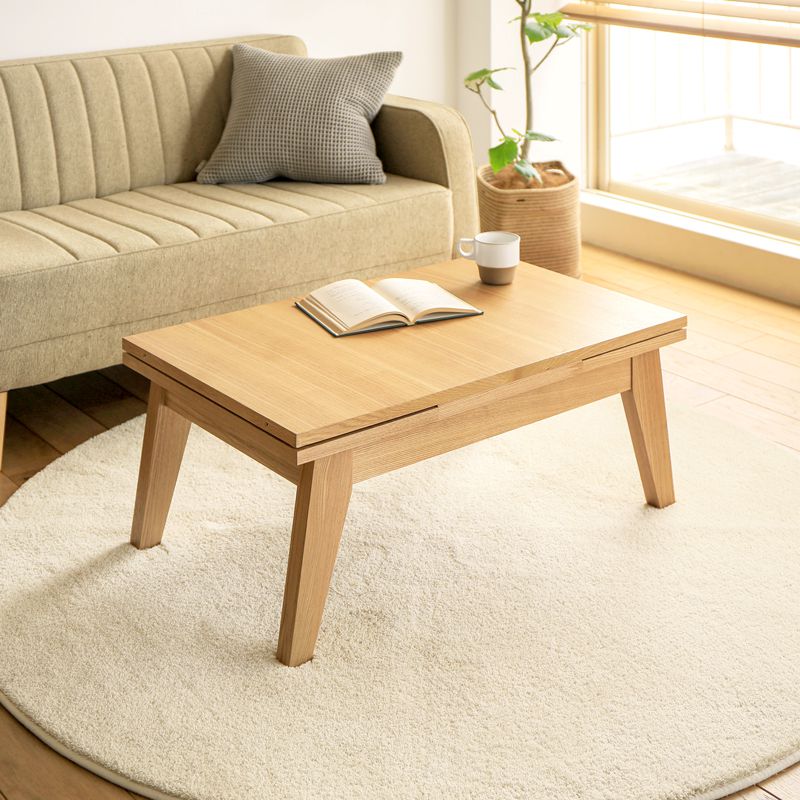 伸長式センターテーブル LATTY 幅80cmタイプ ｜家具・インテリア通販