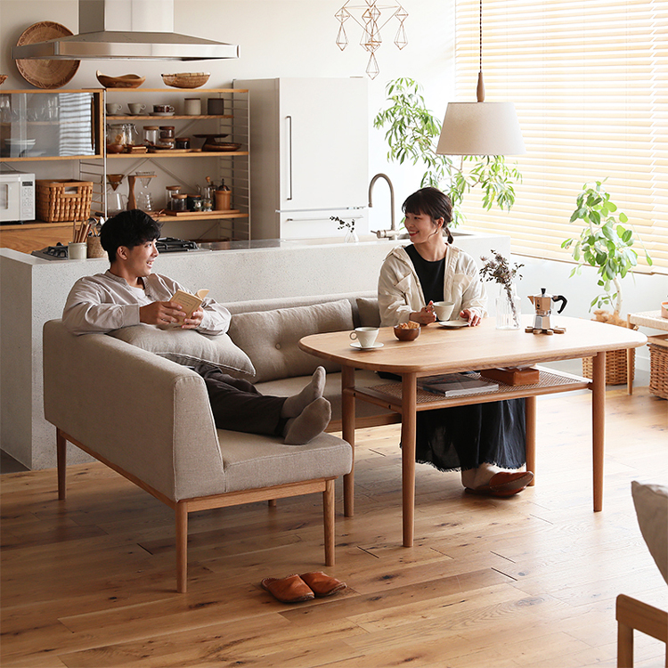 unico】LOM(ロム) ダイニング3点セット③ ③ unico ダイニング3点