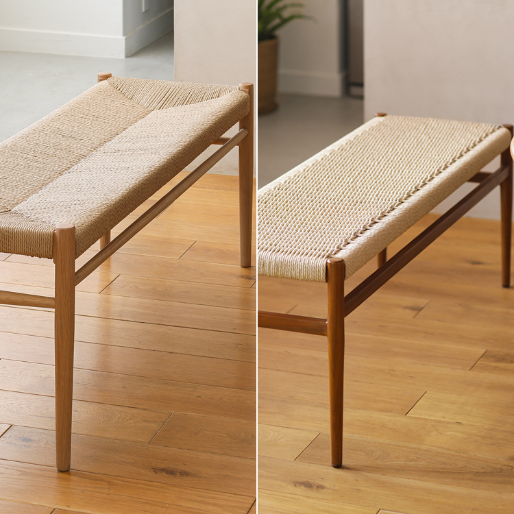 わたしの愛用品-ペーパーコードベンチを新調して見心地と使い心地を