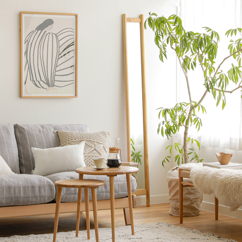 スリムミラー HOKOS ｜家具・インテリア通販 Re:CENO(リセノ)