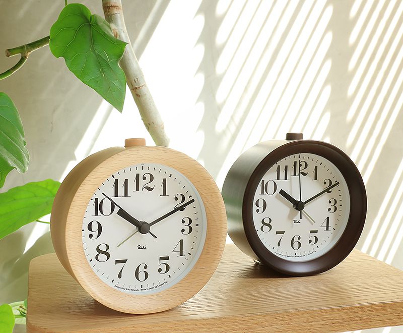 置き時計 RIKI ALARM CLOCK ｜家具・インテリア通販 Re:CENO(リセノ)