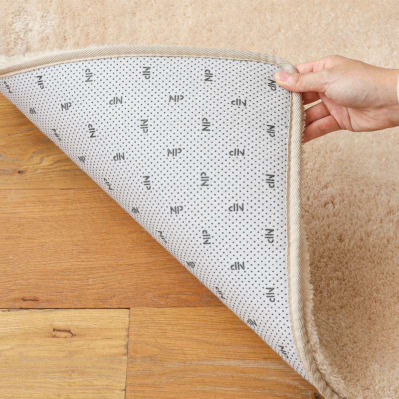 洗える+高反発 2層構造 マイクロファイバーラグマット colette 四角形