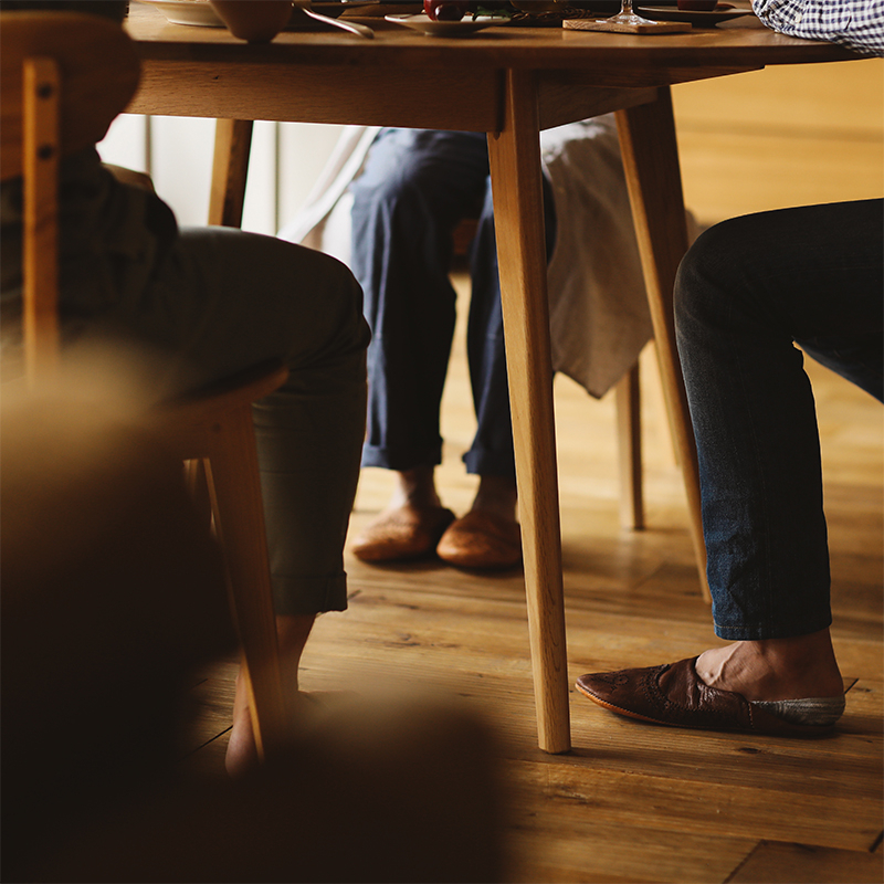 ダイニングテーブル RIVER 円形 直径120cmタイプ ｜家具・インテリア