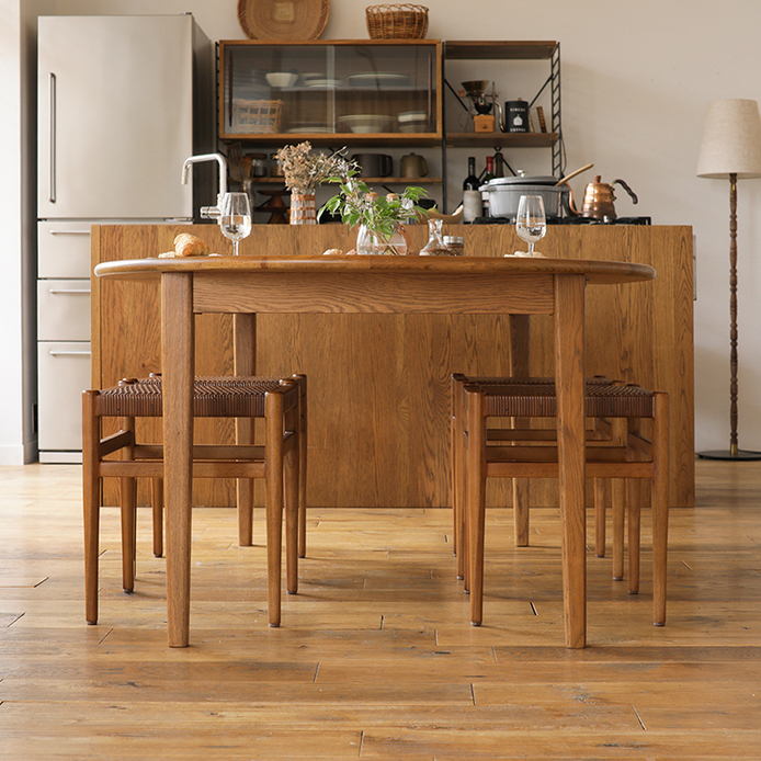 伸長式ダイニングテーブル folk／BR ｜家具・インテリア通販 Re:CENO