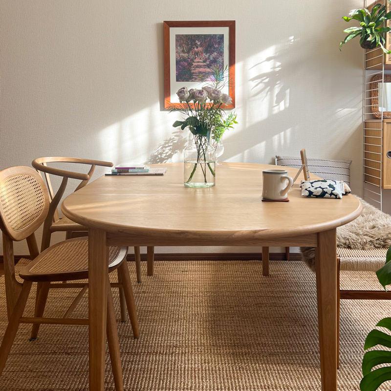 ナチュラルヴィンテージ研究会 -vol.3 伸長式ダイニングテーブルfolk