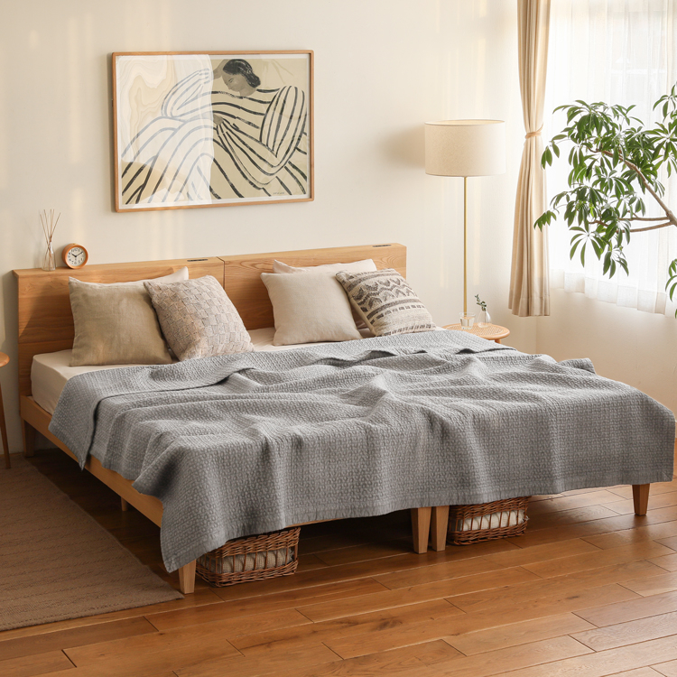 木製ベッド folk／NA ｜家具・インテリア通販 Re:CENO(リセノ)