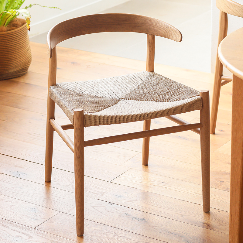 ダイニングチェア folk round arm ｜家具・インテリア通販 Re:CENO(リセノ)