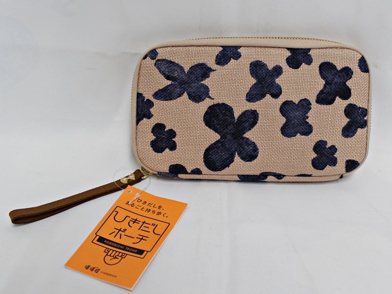 ほぼ日手帳 ちいさいひきだしポーチ ミナ ペルホネン memoria 蝶