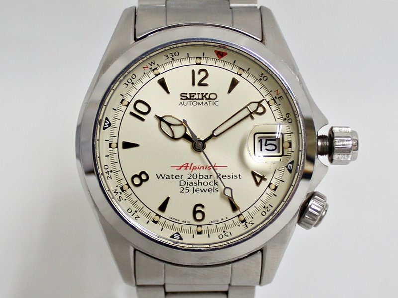 SEIKOアルピニスト4S15-6000自動巻き25石を買取しました