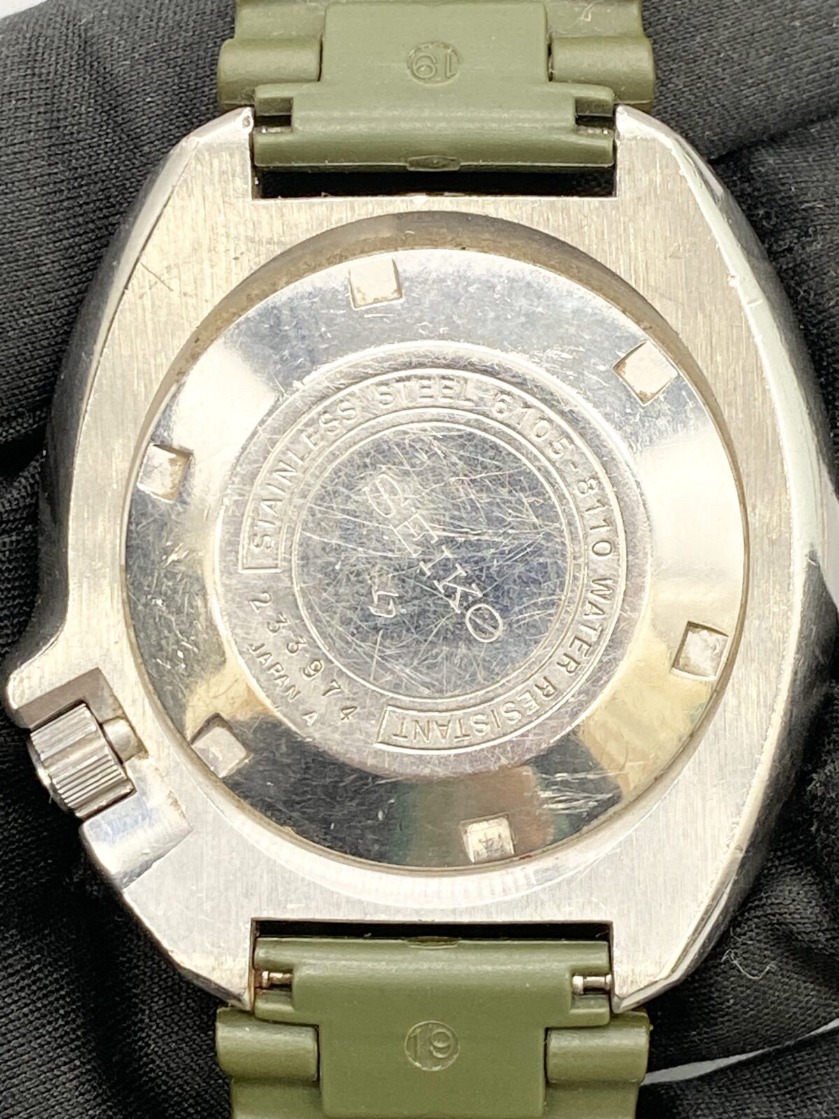 希少ダイバーズ！セイコー6105-8110を買取させていただきました