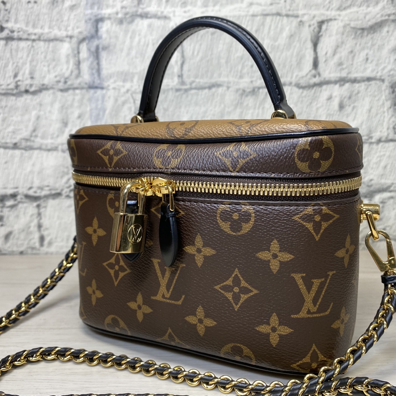 Louis Vuitton】 ルイ・ヴィトン モノグラム ヴァニティNVPM M45165 の