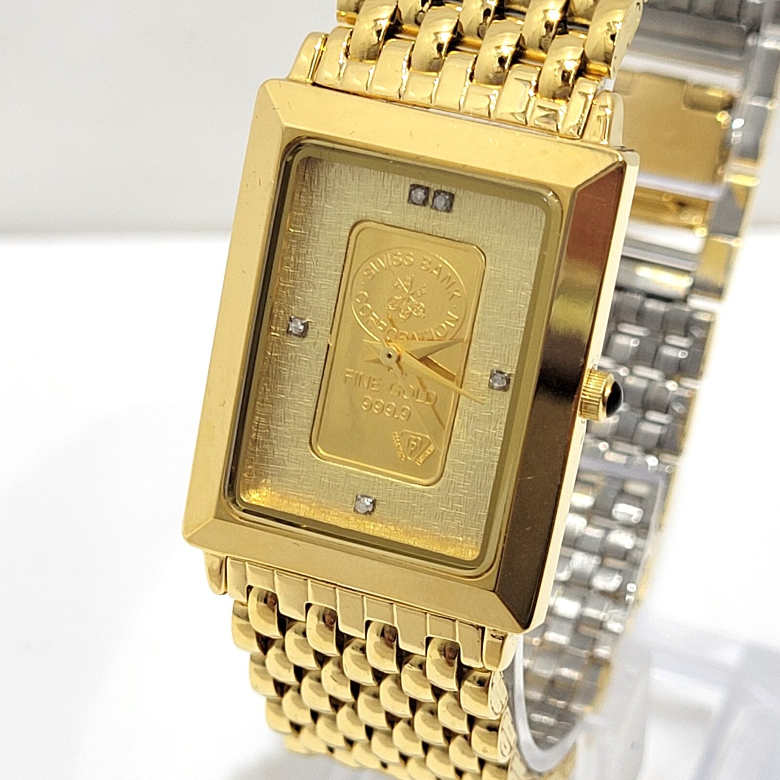 買取実績】 インゴット腕時計をお買取りしました。 時計についている