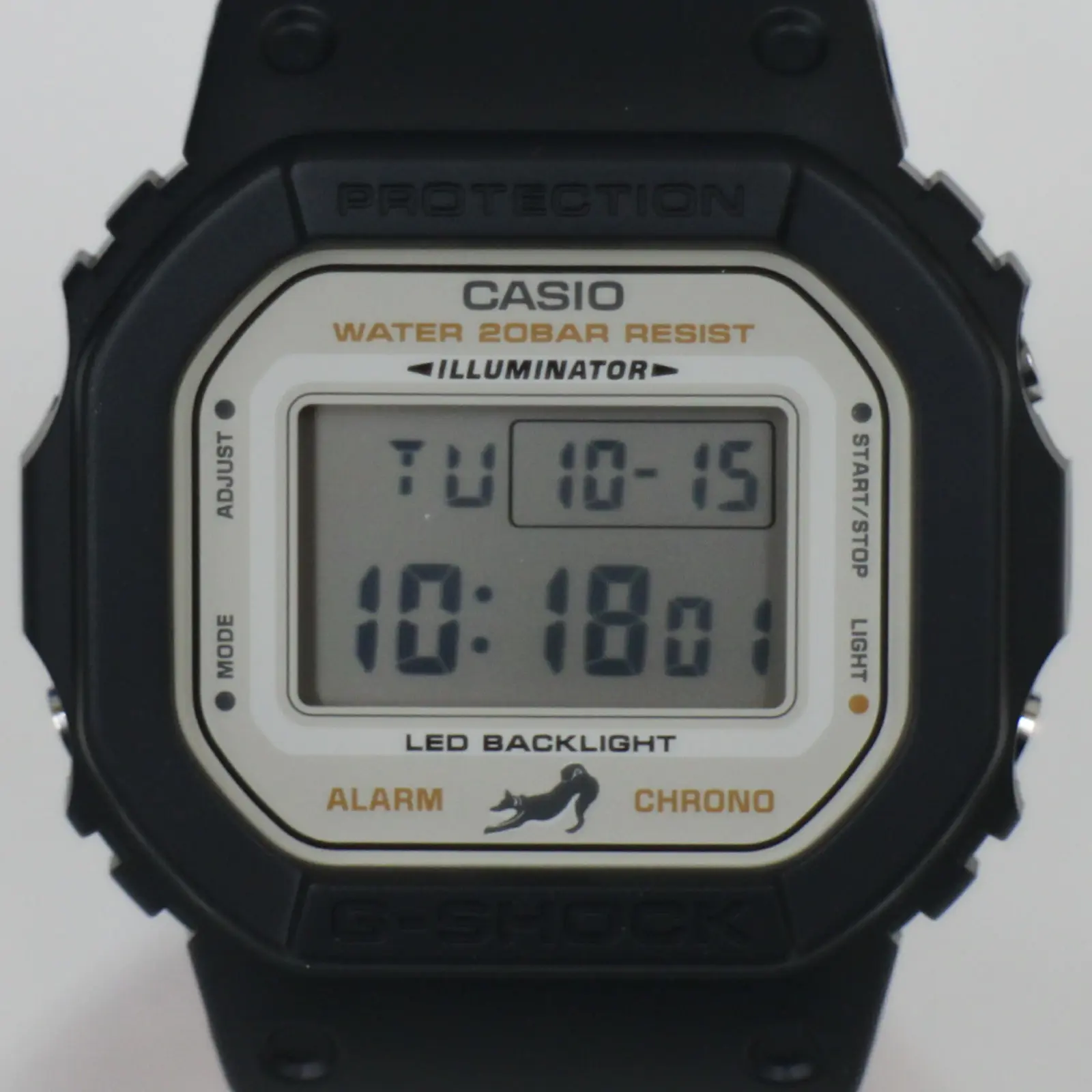 カシオ G-SHOCK 柴犬 黒柴 DW-5600SHB-1JR クォーツ 腕時計をお買取り