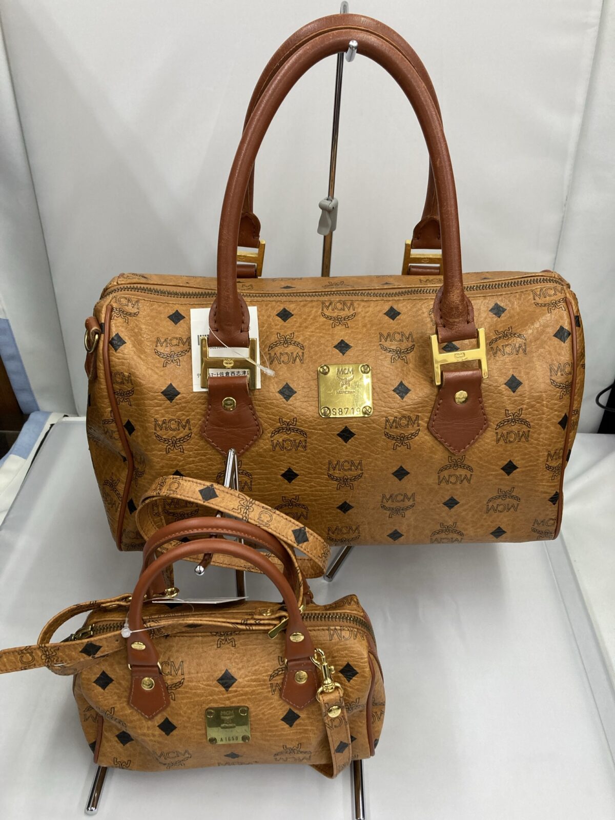 MCMのボストンバッグ2点を買取しました！ - リサイクル＆買取専門の