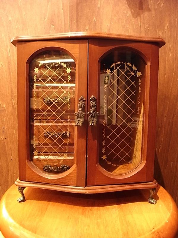 早い者勝ち価格 アンティーク ドレッサー ジュエリーケース サイド