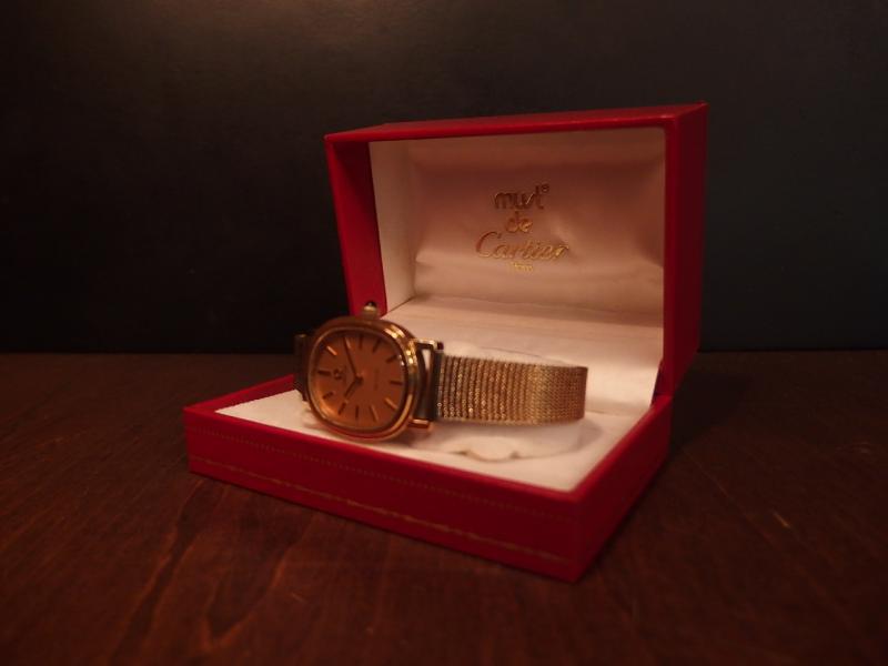 ビンテージカルティエ時計ケース、ヴィンテージディスプレイケース