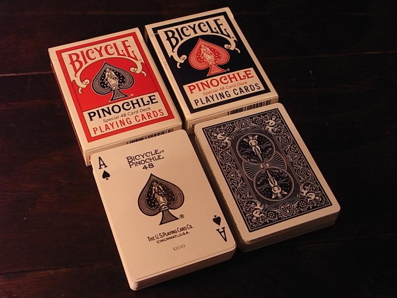 BICYCLEトランプ、アメリカンピノクルトランプカード、バイスクル