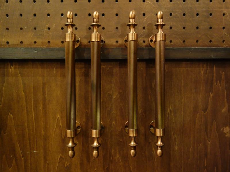 レトロ真鍮ドアハンドルペア LCM 7768