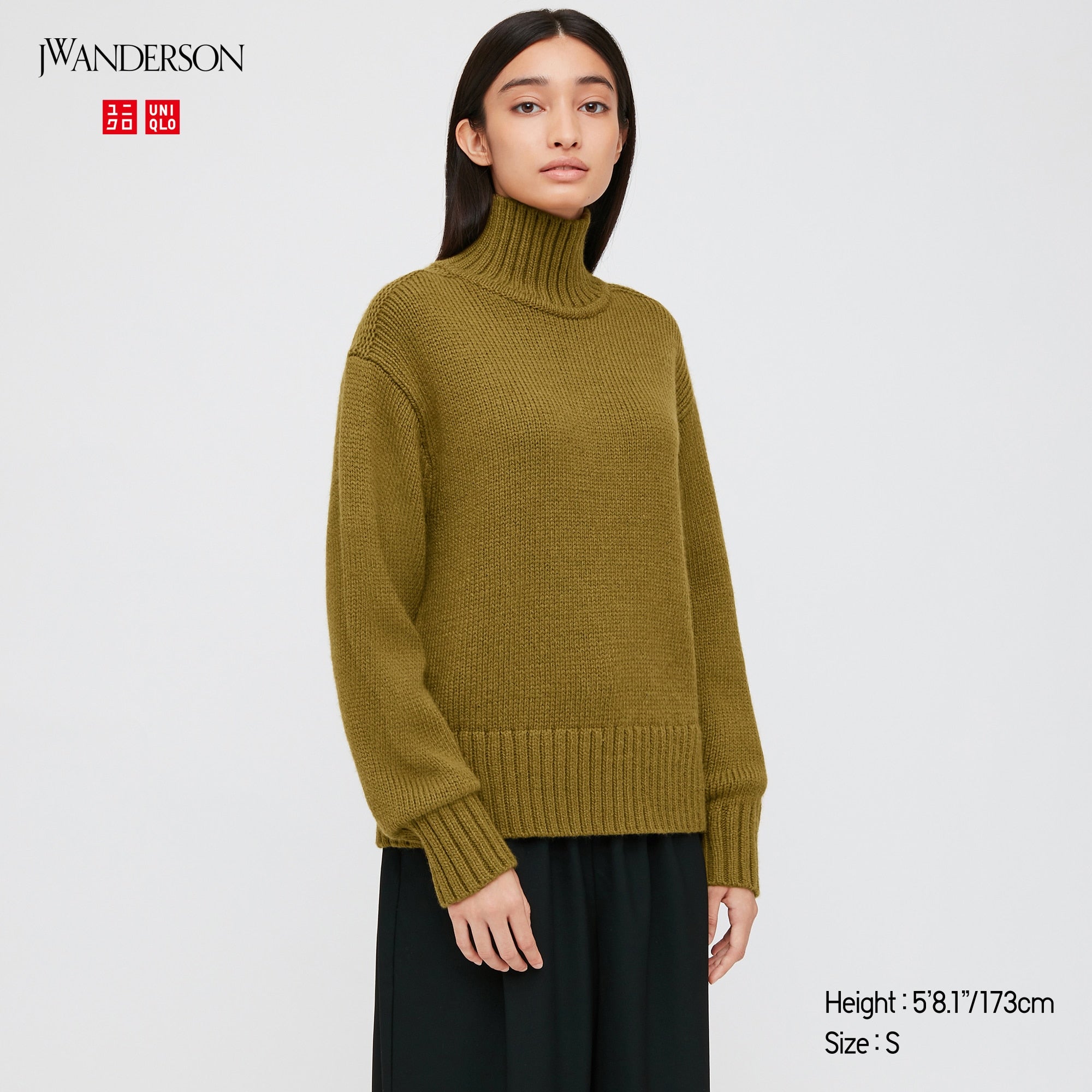 JW Anderson X Uniqlo + Turtleneck Long-Sleeve Sweater