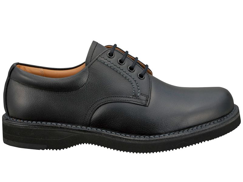 新品✨REGAL 革靴 プレーントゥ 厚底 レザー 26cm 深緑 14VR 高