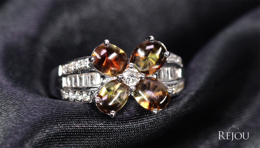 y様 アンダリュサイト リング 12号 y様 アンダリュサイト リング 12号