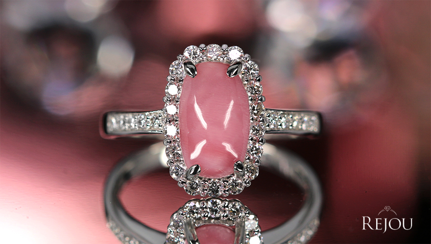 第350回抽選販売＞コンクパール 約3ct ダイヤモンド 約0.4ct プラチナ