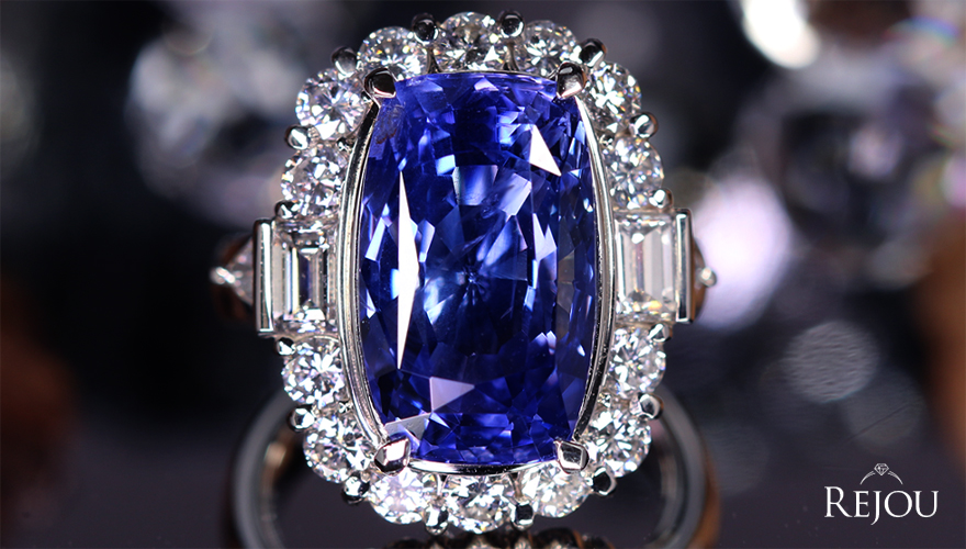 スリランカ産 非加熱カラーチェンジブルーサファイア(Blue Changing to