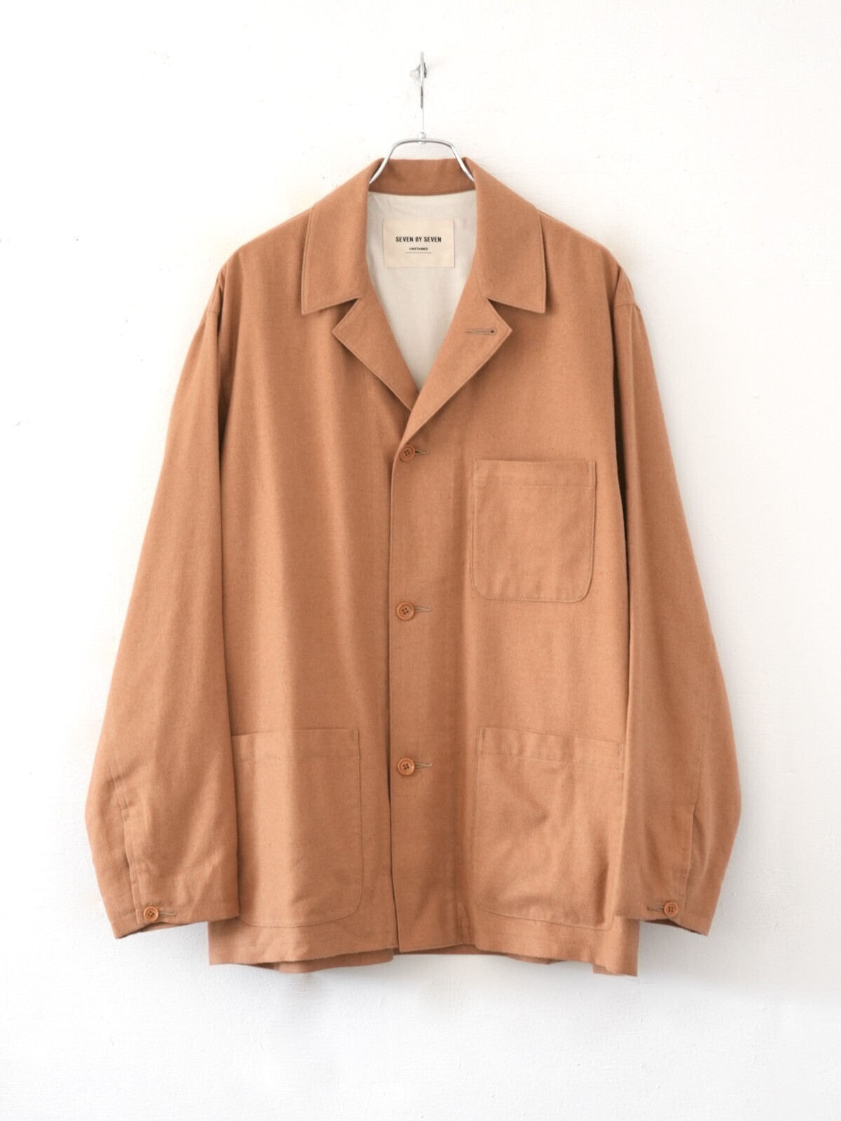 カバーオールジャケット -無染色オーガニックコットン- - セブンバイ