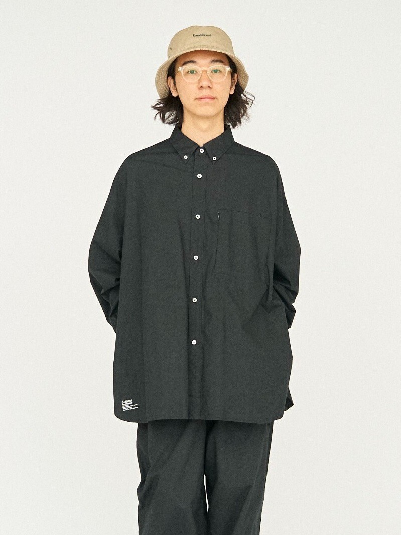 ユーティリティボタンダウンシャツ(長袖) - フレッシュサービス メンズ