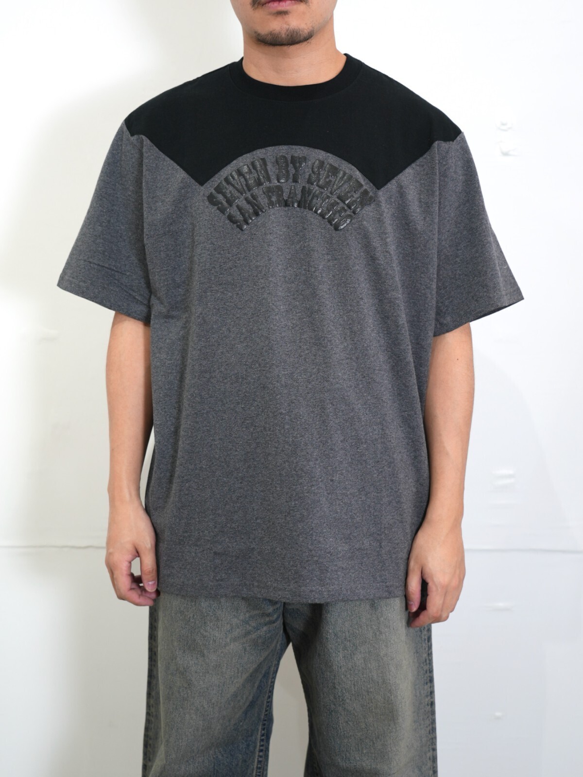 ウエスタンヨークプリントTシャツ - セブンバイセブン レディース