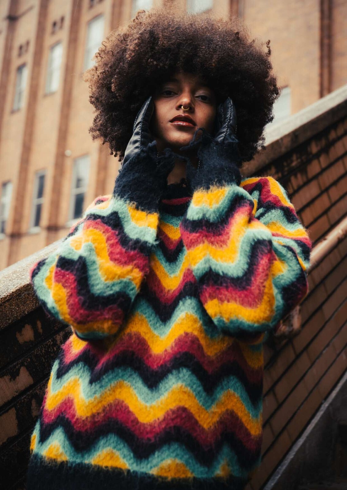 ウェーブモヘアニット - ラムロフ レディース & メンズ｜公式通販