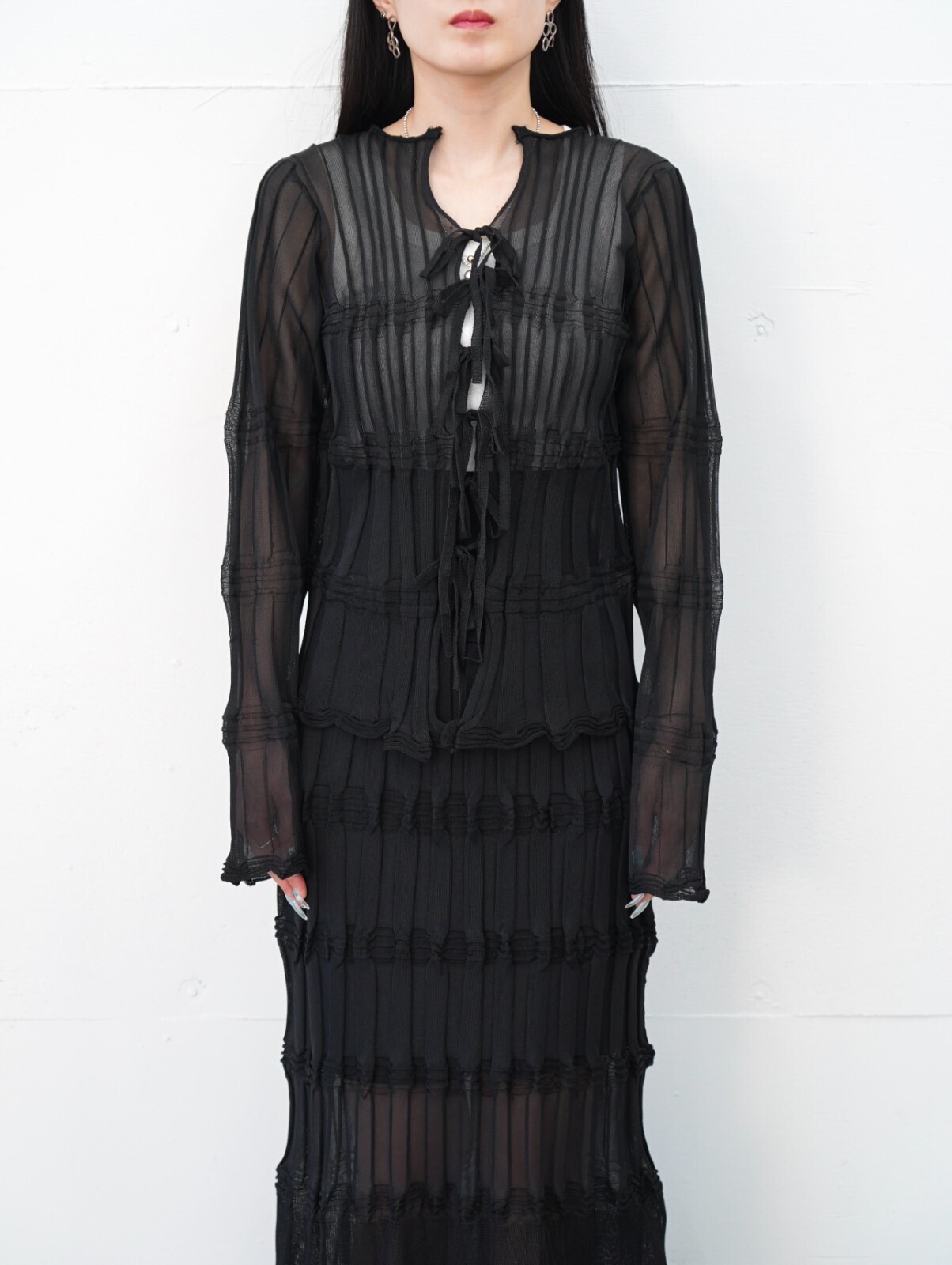 シアーフローカーディガン - オープン セサミ クラブ レディース｜公式