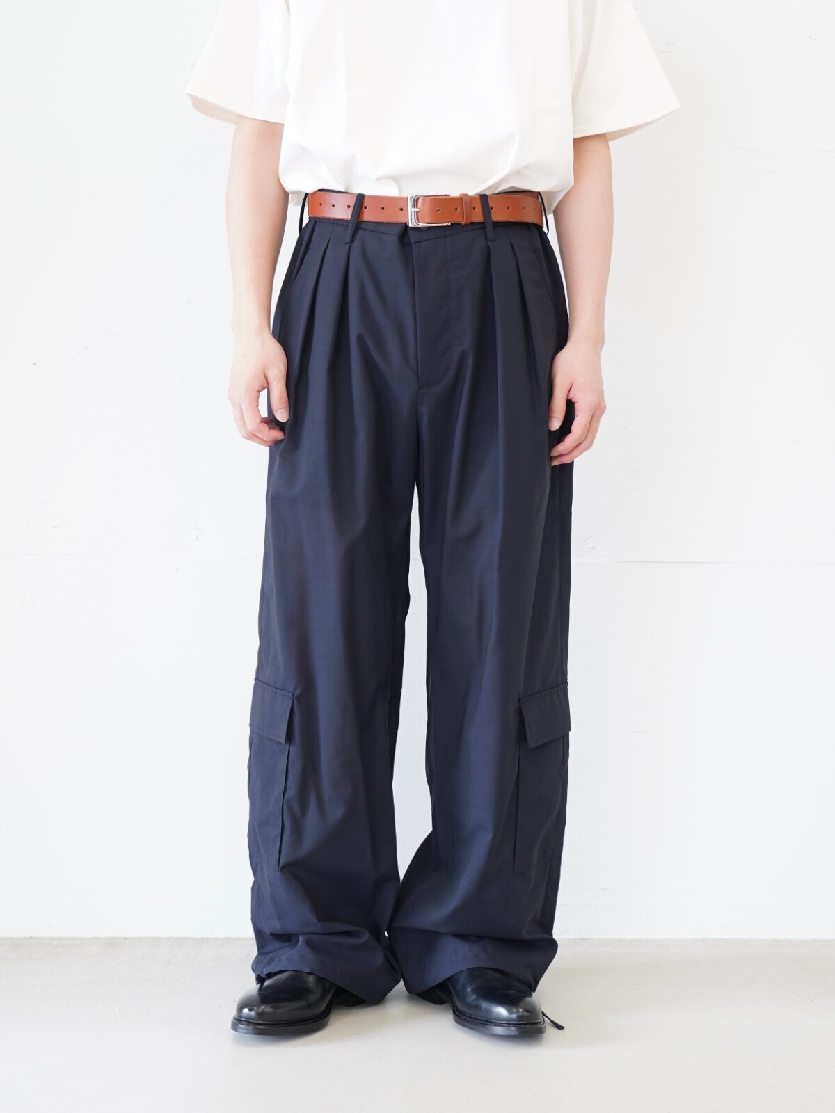 ツータックワイドカーゴパンツ - イレニサ メンズ｜公式通販サイト