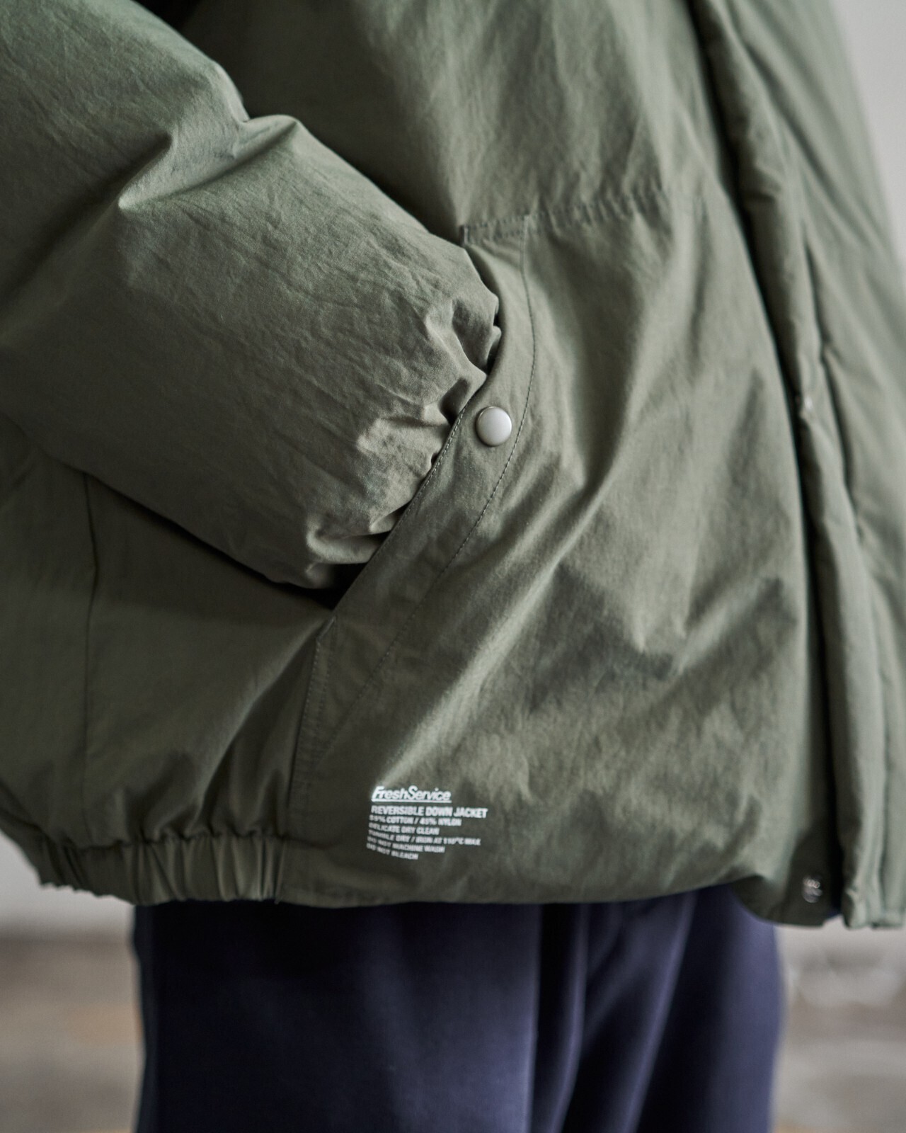 リバーシブルダウンジャケット - フレッシュサービス メンズ｜公式通販