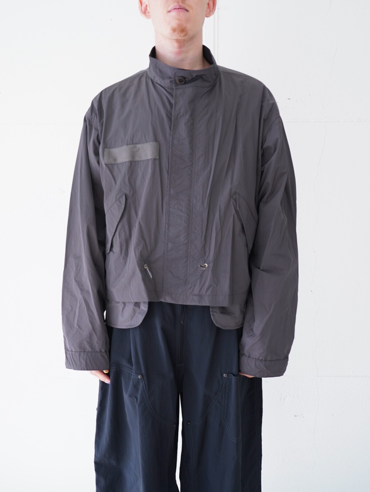 ドッキングナイロンショートブルゾン - アンセム エー レディース