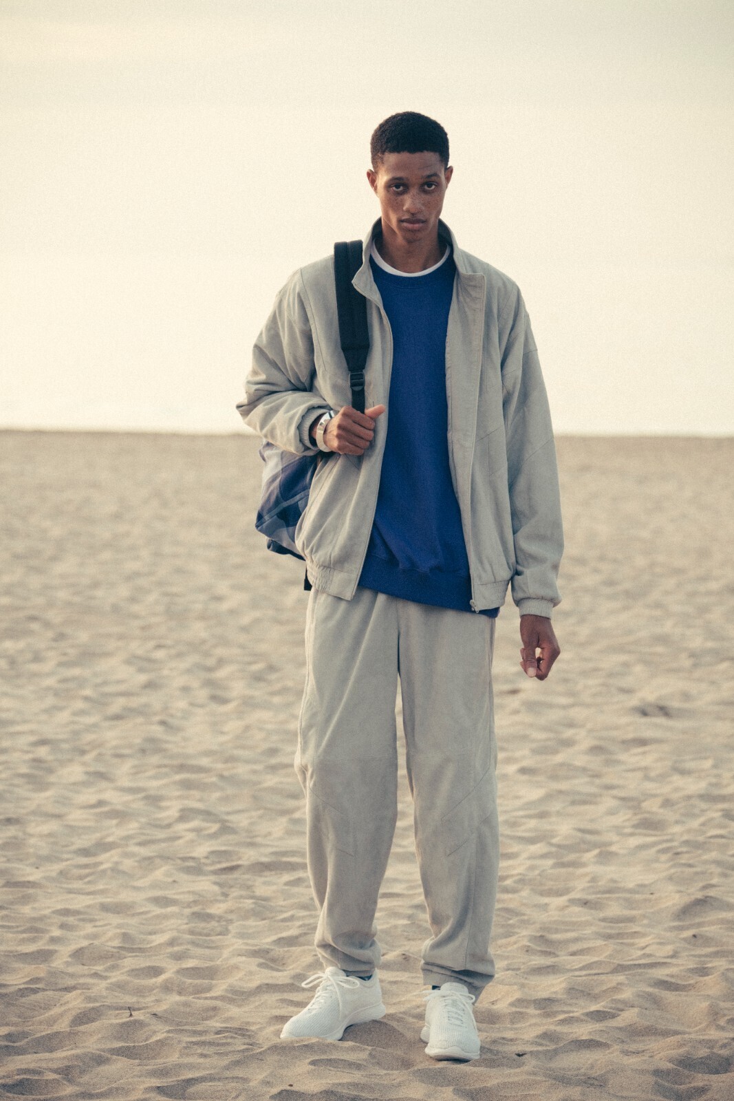 レザートラックジャケット -ゴートスウェード- - セブンバイセブン