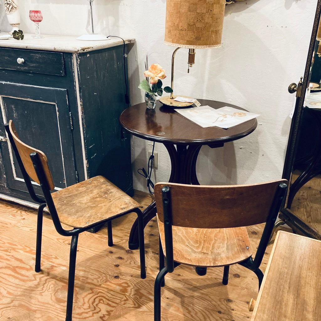 スクールチェア 学校椅子 ヴィンテージ 中古 レトロ ノスタルジック