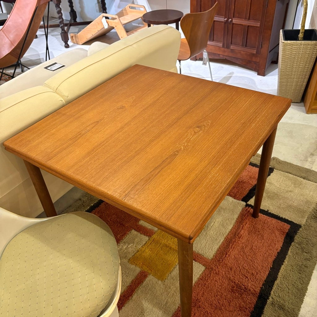 北欧 デンマーク エクステンション ダイニングテーブル 伸長式 チーク