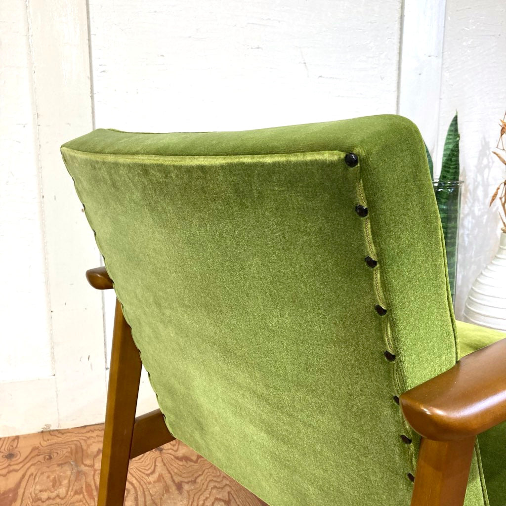 カリモク60 / karimoku Kチェア アームチェア モケットグリーン 1