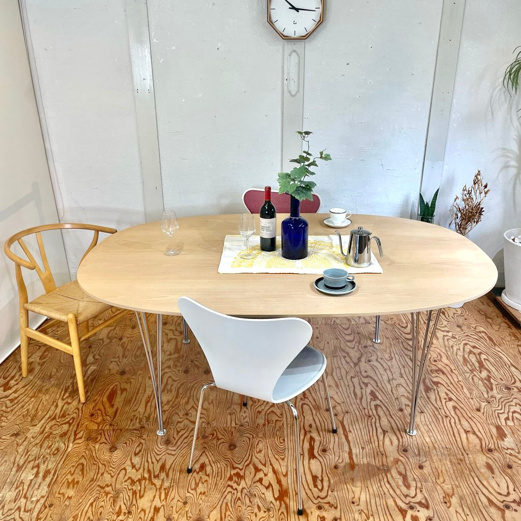 フリッツハンセン / FRITZ HANSEN スーパー楕円テーブル Bテーブル