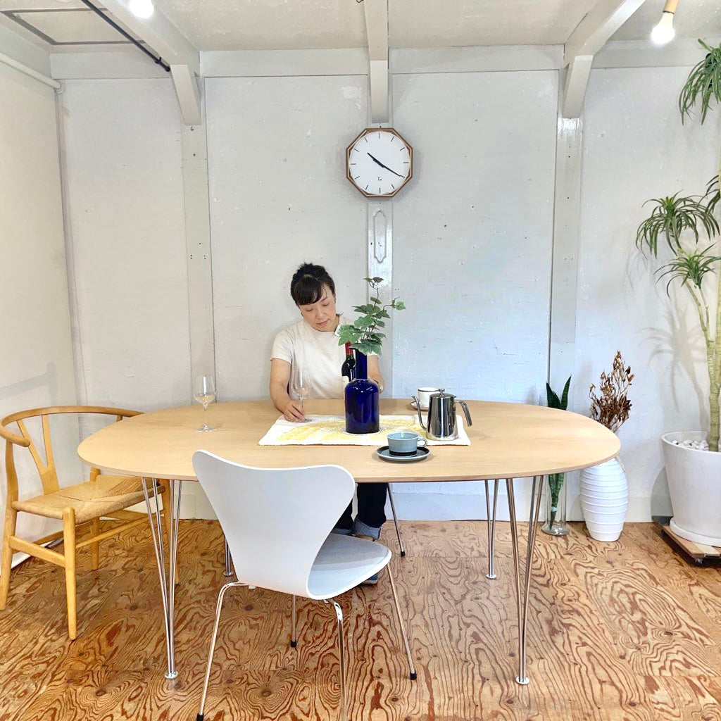フリッツハンセン / FRITZ HANSEN スーパー楕円テーブル Bテーブル