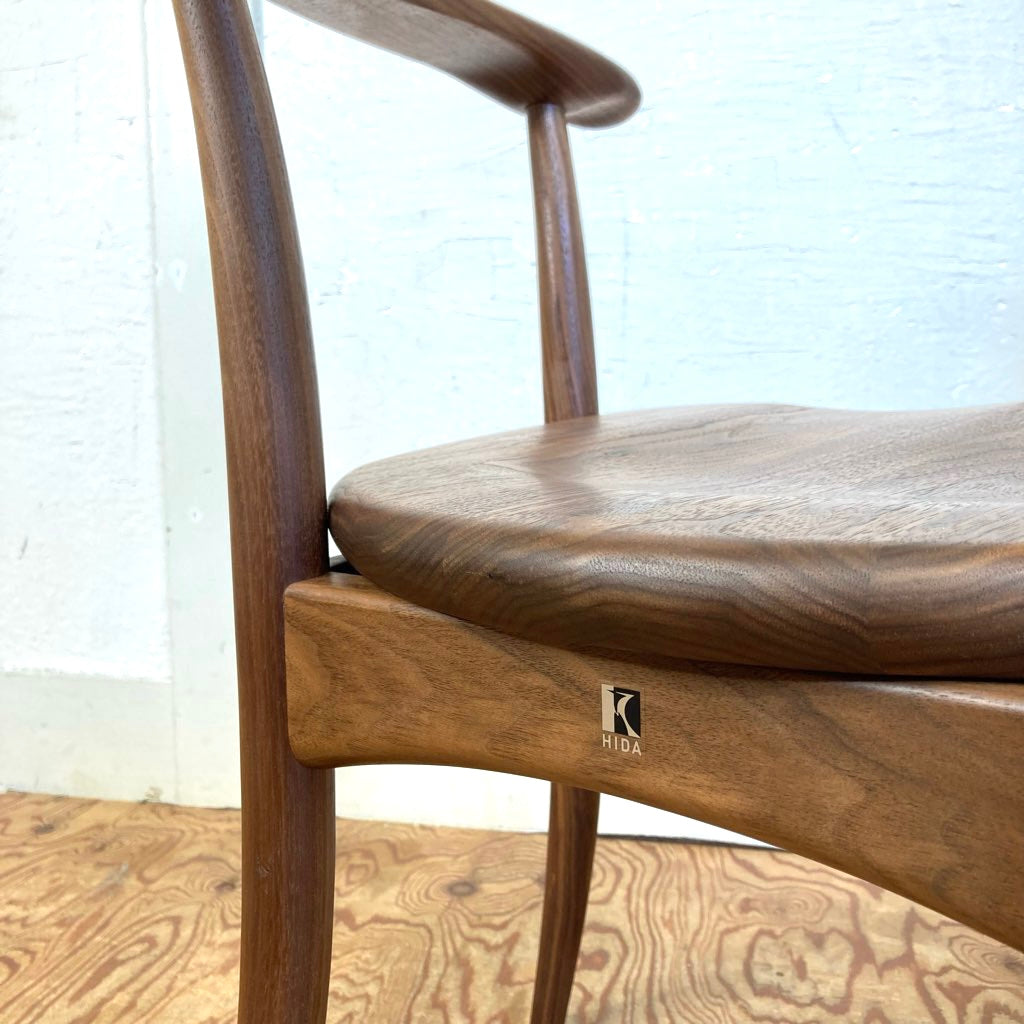 飛騨産業 / HIDA WAVOK クレセント / CRESCENT アームチェア 佐々木